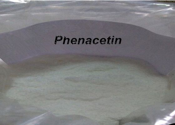 White Local Anaesthesia Drugs For Pain Killer Fenacetin / Phenacetin 99% Purity