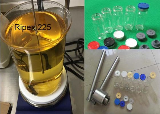 Ripex 225 Sterydy na bazie oleju do wstrzykiwań Lekki żółty olej Wzmacniające działanie sterydy